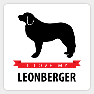 I Love My Leonberger Magnet